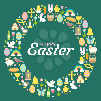 Royalty-Free Clipart Image: Happy Easter