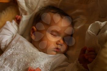 Royalty Free Photo of a Sleeping Baby