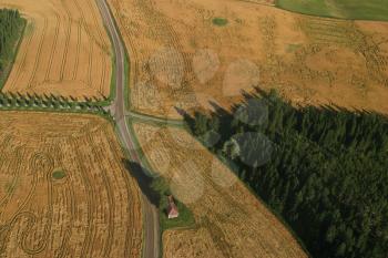 Royalty Free Photo of an Aerial View of Finland