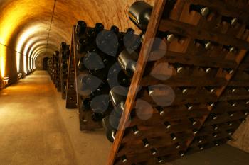 Cellar Stock Photo