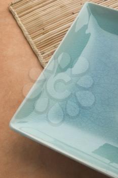 Ceramic Tray Stock Photo