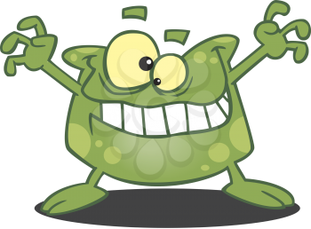 Royalty Free Clipart Image of a Goober