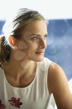 Royalty Free Photo of a Woman at the Gym