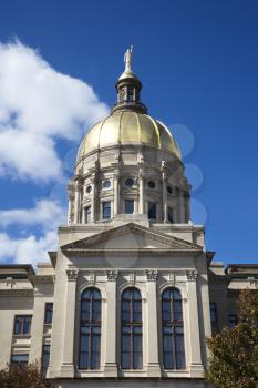 Royalty Free Photo of Georgia State Capitol Building in Atlanta, Georgia