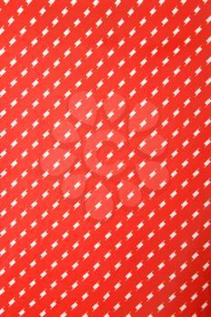 Royalty Free Photo of a Red Vintage Fabric