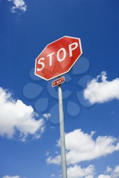 Royalty Free Photo of a Stop Sign 