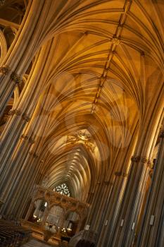 Royalty Free Photo of the Interior of a Cathedral