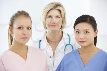 Portrait Of Female Medical Team