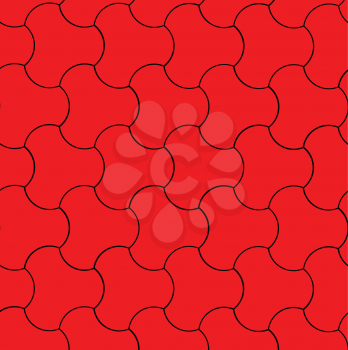 Royalty Free Clipart Image of a Stone or Jigsaw Pattern