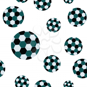 football seamless pattern, abstract texture; vector art illustration