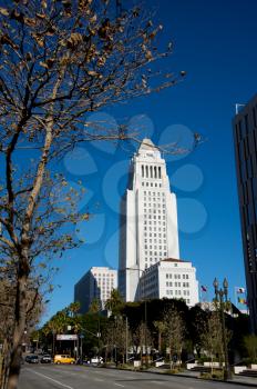Royalty Free Photo of Los Angeles City Hall