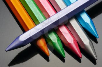 Royalty Free Photo of Pencil Crayons