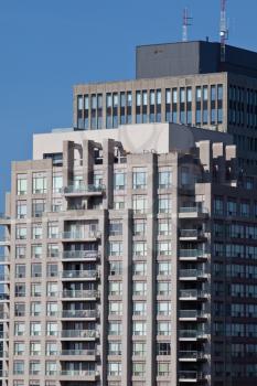 Royalty Free Photo of a Building in Downtown Toronto Ontario