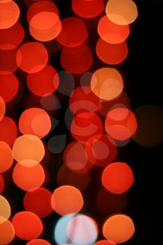 Abstract circular bokeh background, light bokeh