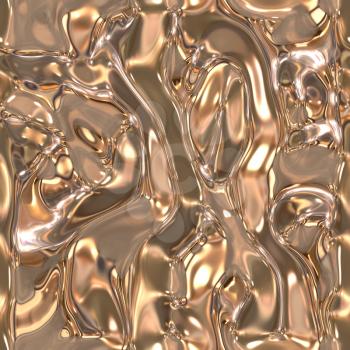 Seamless metallic liquid texture