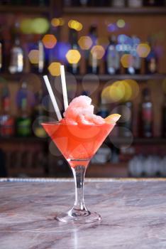 Royalty Free Photo of a Frozen Cocktail