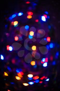 New year bokeh background for design