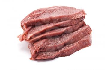 Royalty Free Photo of a Piece of Raw Beef