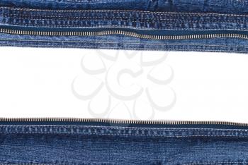 Royalty Free Photo of Jeans Border