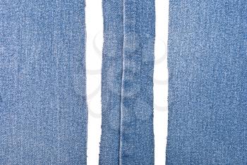 Royalty Free Photo of Jeans Border