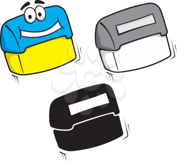Royalty Free Clipart Image of a Stamp