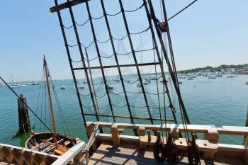 Royalty Free Photo of a Boat on the Water