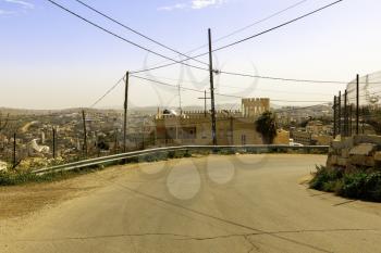 Bethlehem, West Bank- March 12, 2017: Bethlehem is a Palestinian town south of Jerusalem in the West Bank. The biblical birthplace of Jesus, it’s a major Christian pilgrimage destination. 