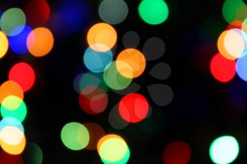 blurred color lights background