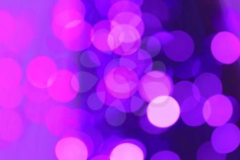 Blurred lilac lights abstract background