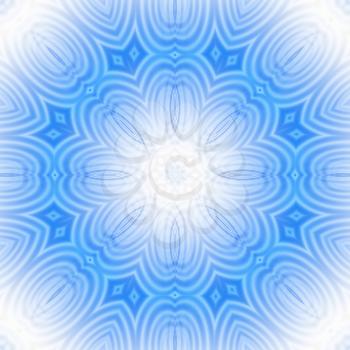 Blue and white background with abstract pattern