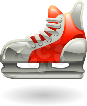 Royalty Free Clipart Image of a Skate