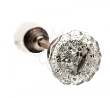 Royalty Free Photo of a Glass Doorknob
