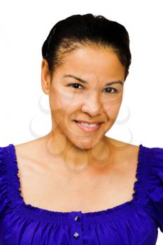 Royalty Free Photo of a Woman Smiling