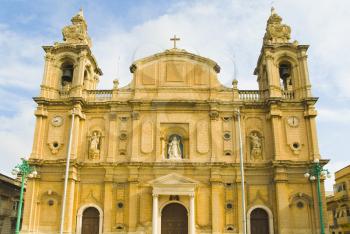 Facade of a church, Msida Parish Church, Msida, Malta