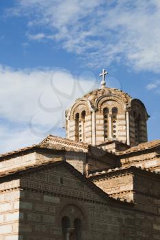 High section view of an old church, Church of The Holy Apostles, The Ancient Agora, Athens, Greece
