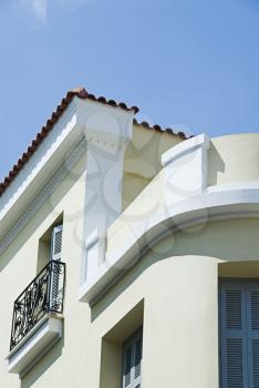Low angle view of a house, Athens, Greece