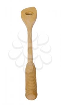 Close-up of a wooden spatula