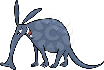 Royalty Free Clipart Image of an Aardvark