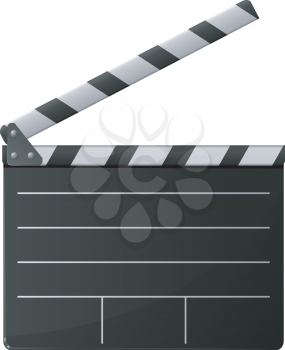 Royalty Free Clipart Image of a Clapper