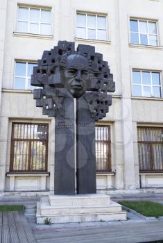 Monument to John Atanasoff in Sofia, Bulgaria