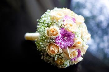 Royalty Free Photo of a Wedding Bouquet