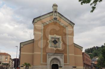 Santa Agnese vergine martire (meaning St Agnes virgin martyr) church in Turin, Italy