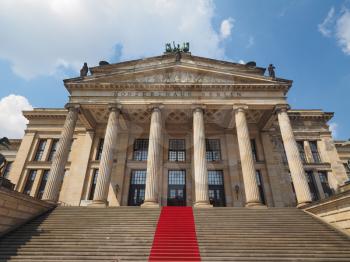 Konzerthaus Berlin concert hall on the Gendarmenmarkt square in central Mitte district in Berlin, Germany