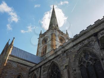 Holy Trinity church in Stratford upon Avon, UK
