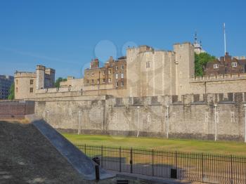 The Tower of London in London, UK