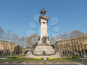 King Vittorio Emanuele II monument in Turin, Italy