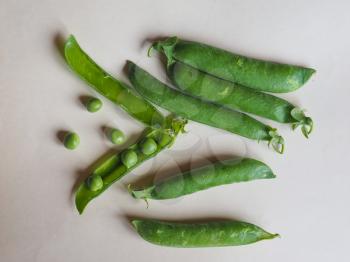 peas (Pisum sativum) legumes vegetables vegetarian food