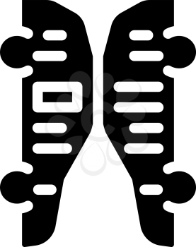 car-shaped catalog glyph icon vector. car-shaped catalog sign. isolated contour symbol black illustration
