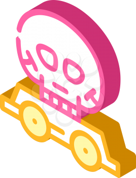 day of dead event isometric icon vector. day of dead event sign. isolated symbol illustration