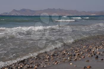 Royalty Free Photo of a Beach in Kos, Greece